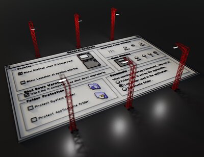 Mac OS System 8 Lights